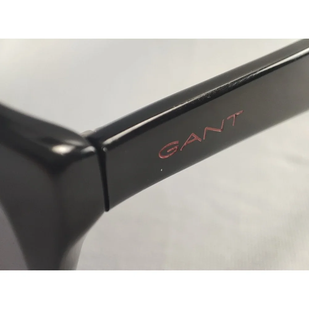 Gant‎ Rugger Borea BLK-3 Black Sunglasses 52-21-145 Round P3 Acetate